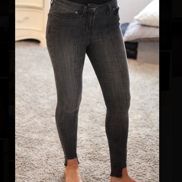 Nordstrom Frayed Hem Skinny Jeans - Picture 3 of 8